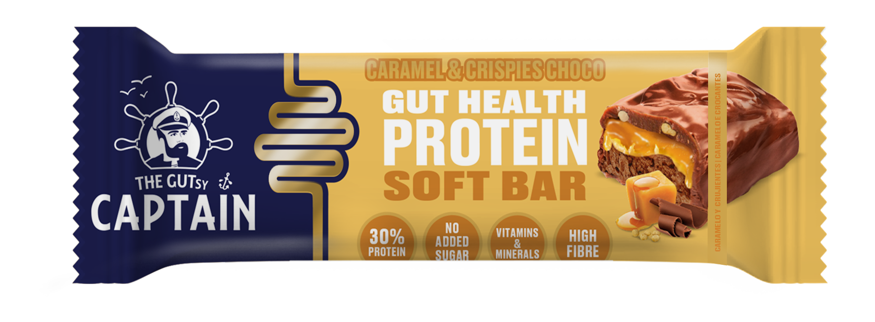 Gutsy Captain Gut Health Protein Soft Bar Mixbox - 6 x 50g