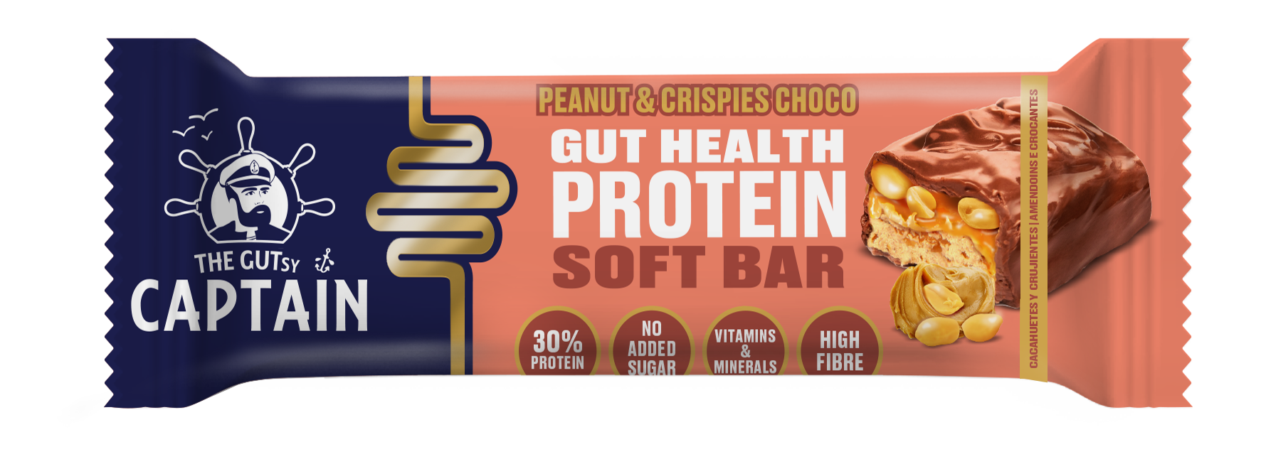 Gutsy Captain Gut Health Protein Soft Bar Mixbox - 6 x 50g